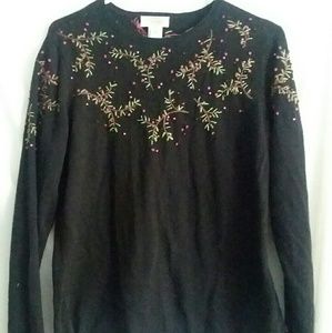 Talbots Black Sweater